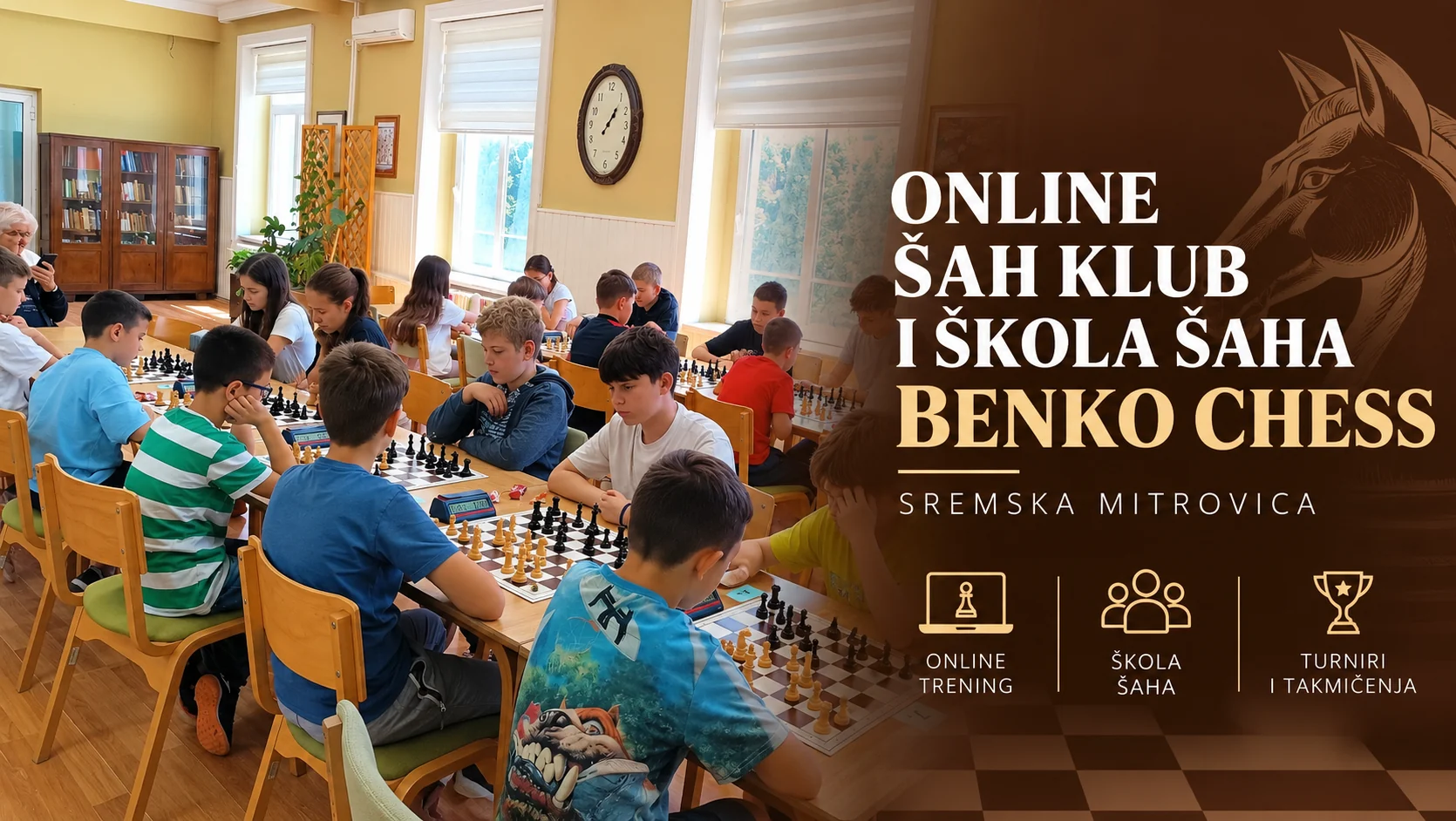 Online šah klub i škola šaha Benko Chess