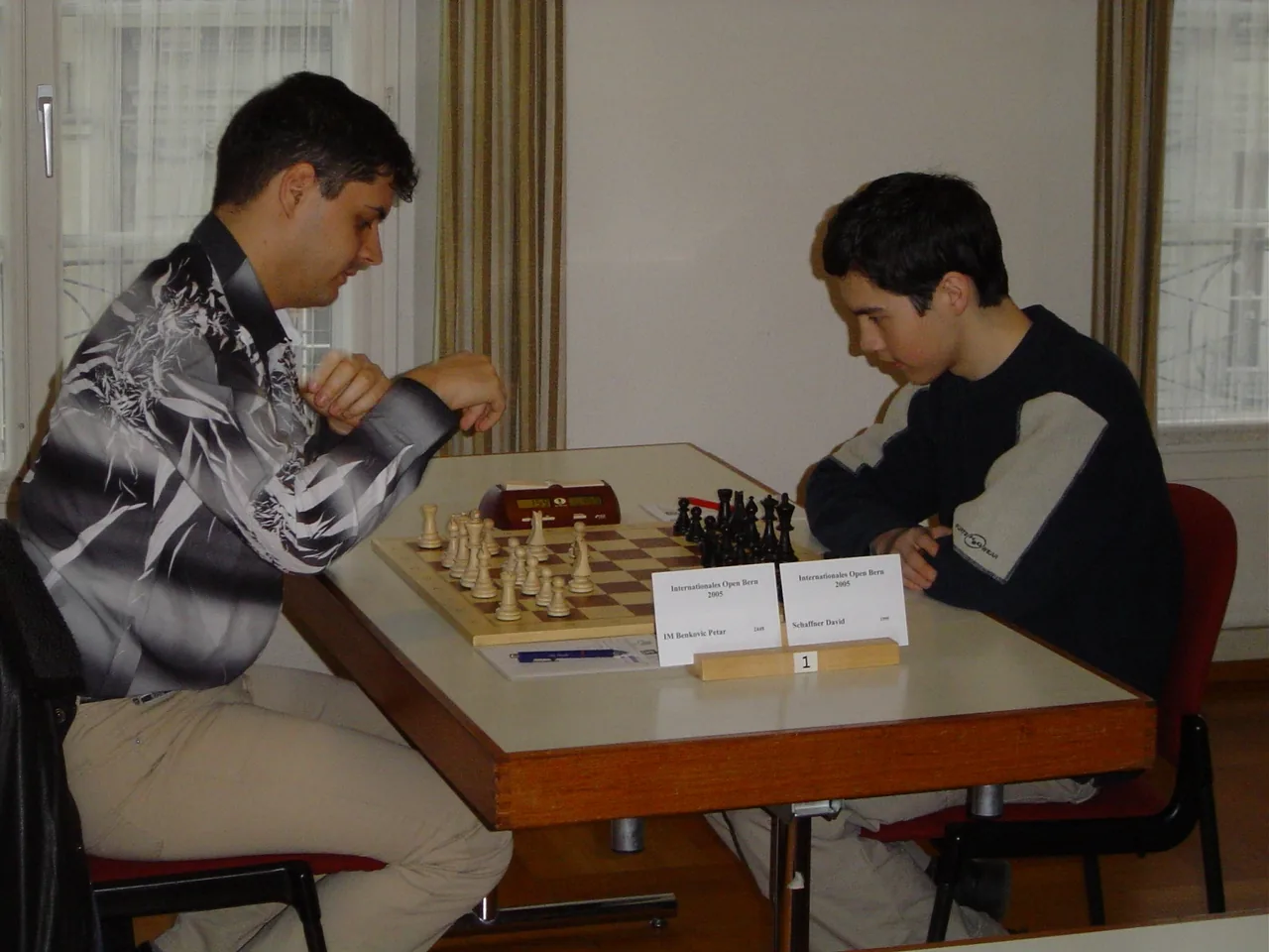 Petar Benković – David Schaffner, Bern 2005